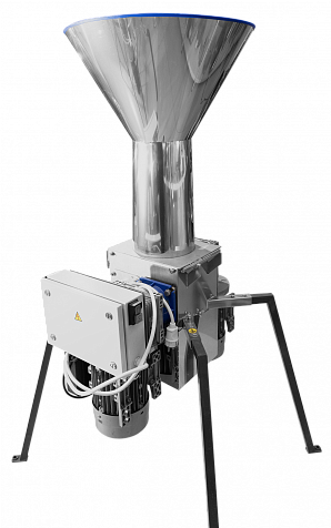 Дробилка универсальная "Кормилец Люкс" с двумя двигателями из нержавеющей стали